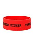 Not An Afternoon Person Rubber Bracelet, , alternate