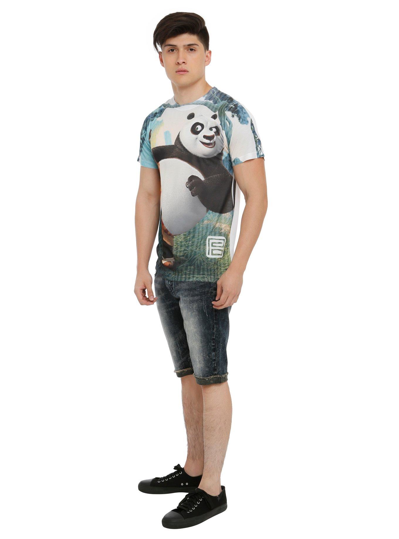 Kung Fu Panda Training Sublimation T-Shirt, , alternate