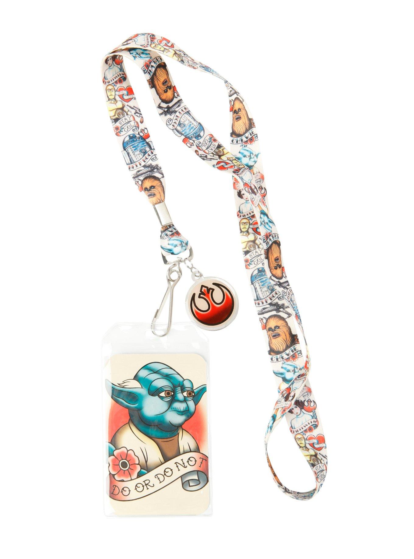 Star Wars Rebel Tattoo Lanyard, , alternate