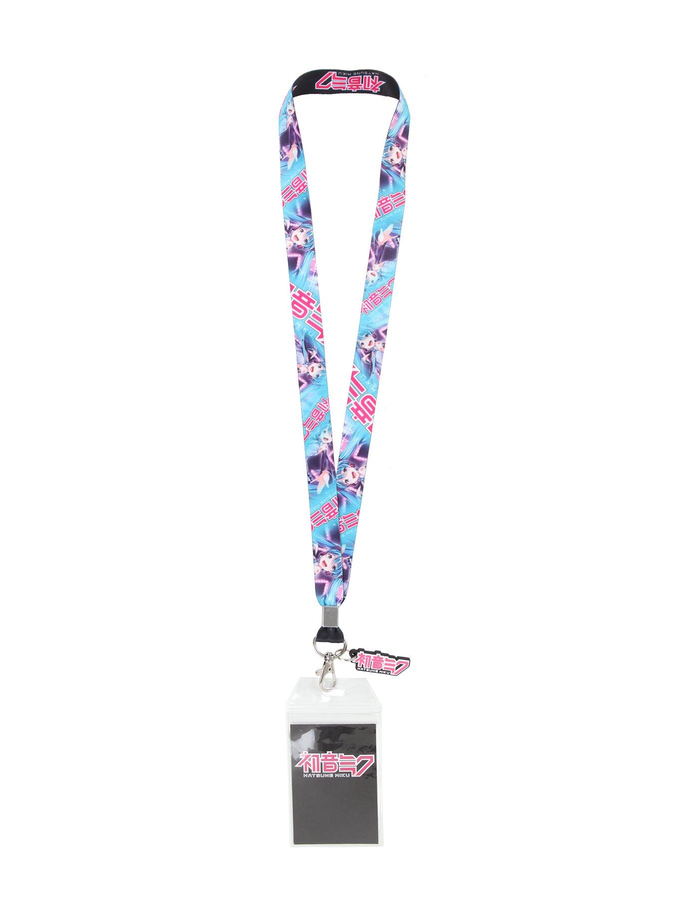 Hatsune Miku Logo Lanyard, , alternate
