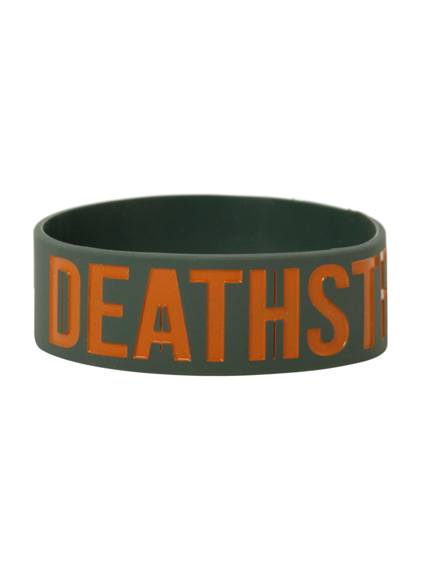 DC Comics Deathstroke Rubber Bracelet, , alternate
