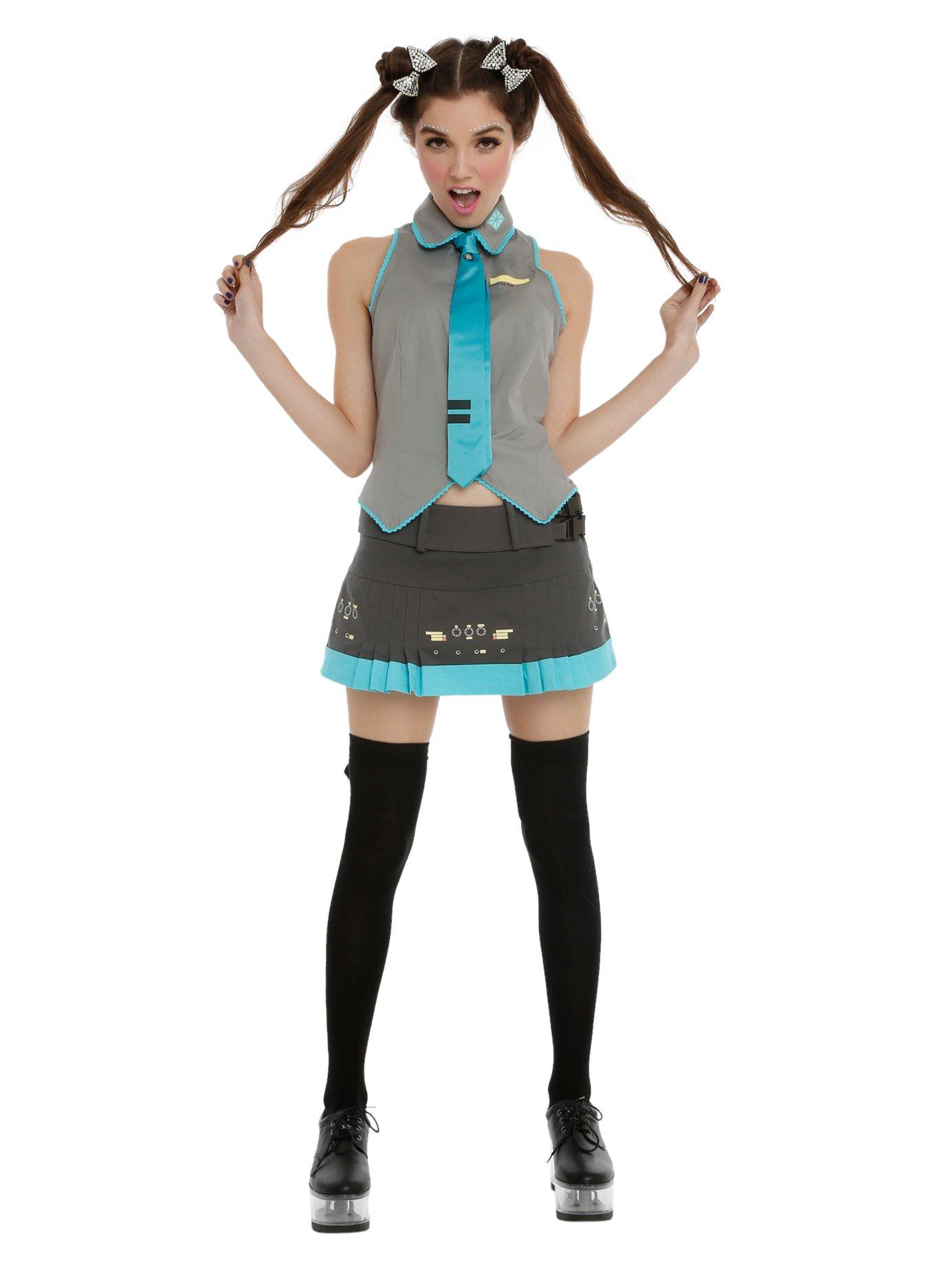 Hatsune Miku Costume Skirt, , alternate
