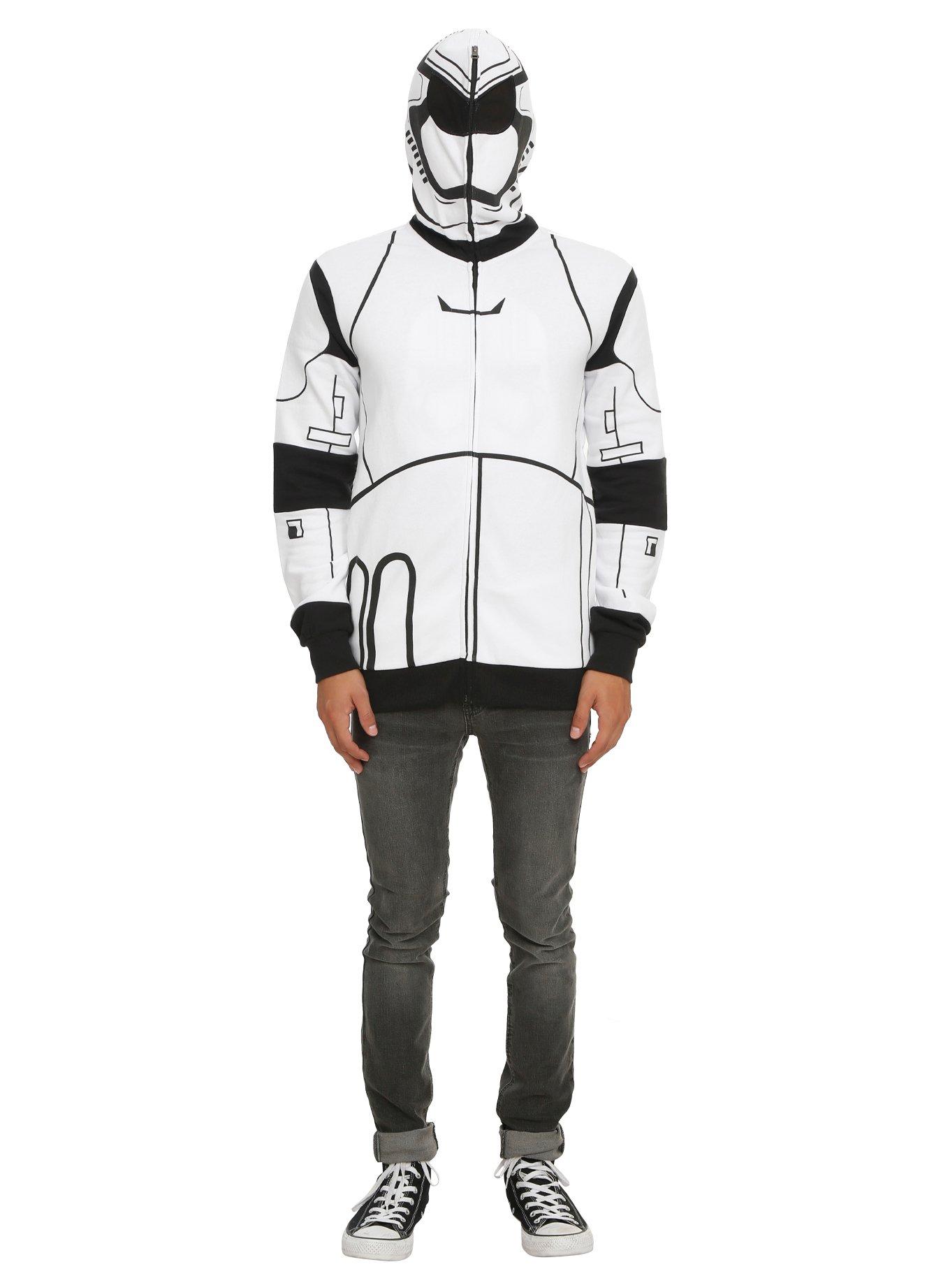 Star Wars: The Force Awakens First Order Stormtrooper Full-Zip Hoodie, , alternate