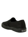 Black Slip-On Shoes, BLACK, alternate