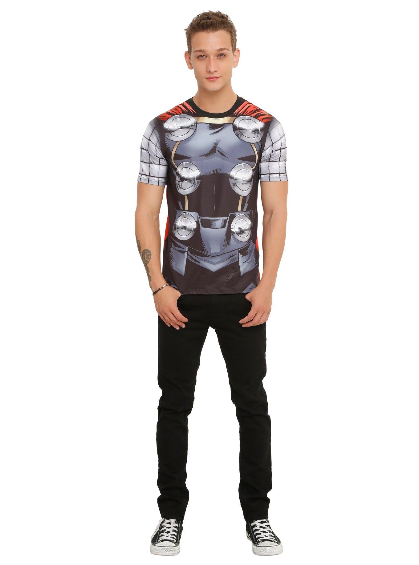 Marvel Thor Sublimation Costume T-Shirt, , alternate