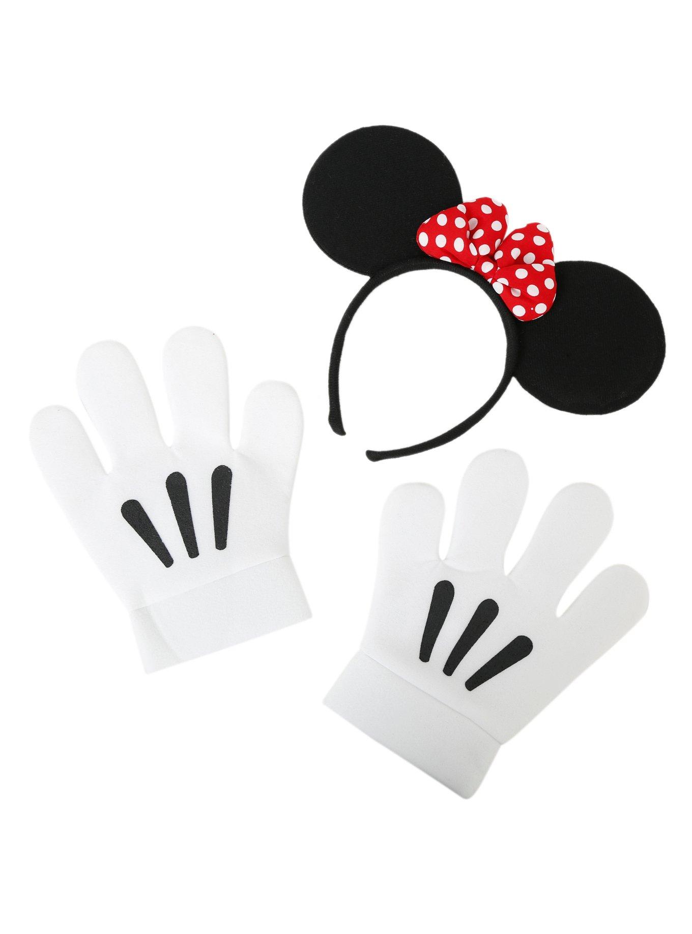 Disney Minnie Mouse Ears & Gloves Costume Kit, , alternate