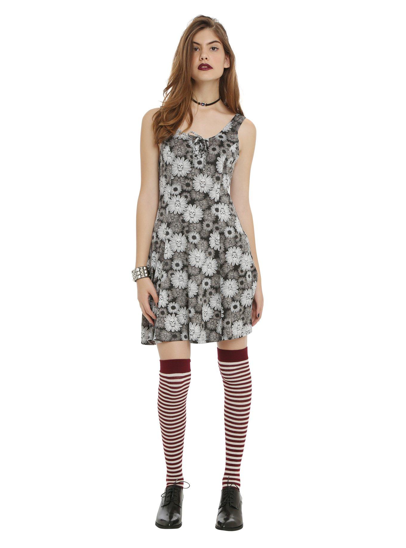 Daisy Skull Dress, , alternate