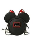 Loungefly Disney Quilted Minnie Mouse Crossbody Bag, , alternate