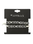 LOVEsick To The Moon And Back Block Bead Bracelet 2 Pack, , alternate