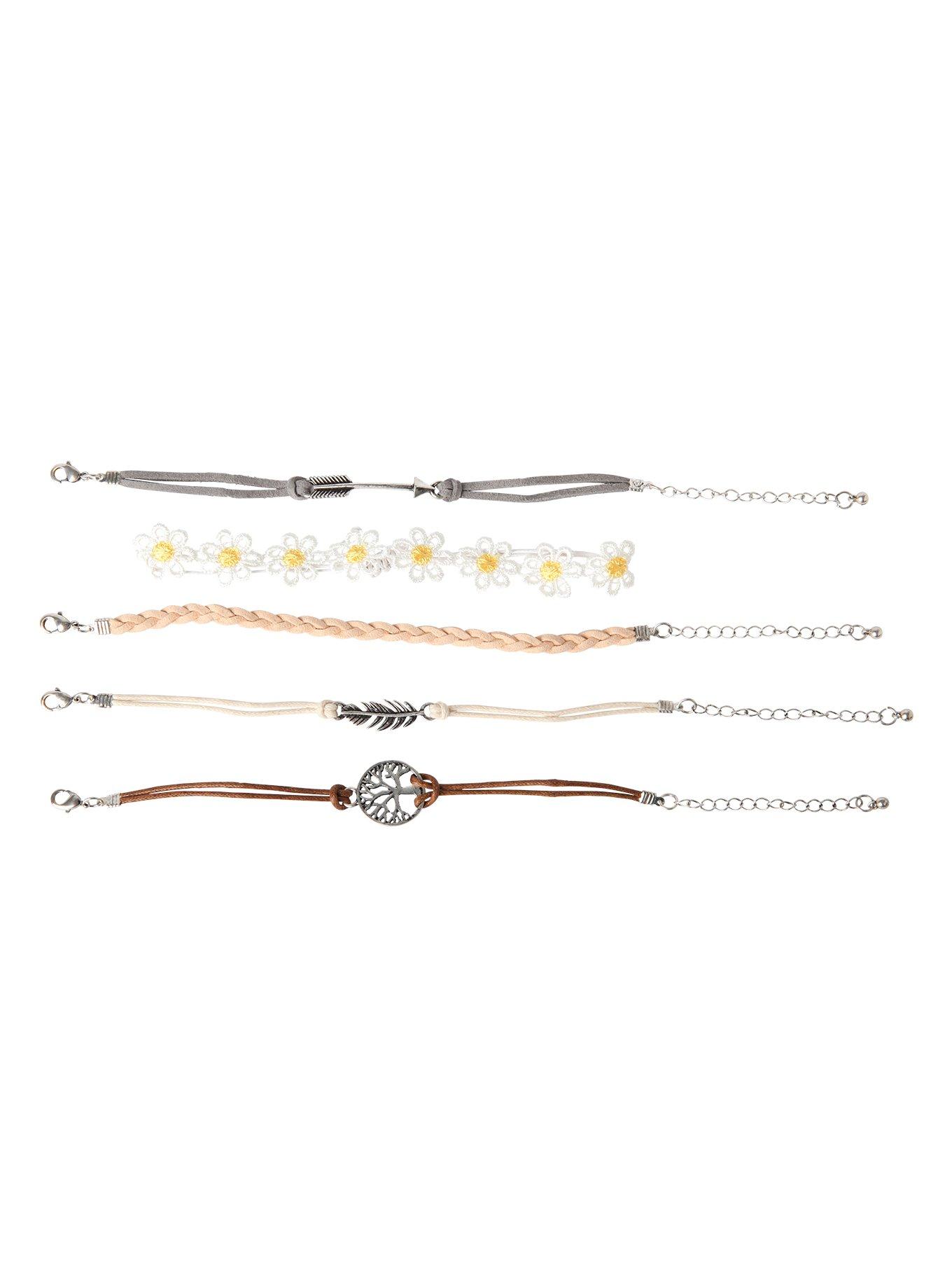 LOVEsick Hippie Life Bracelet 5 Pack, , alternate