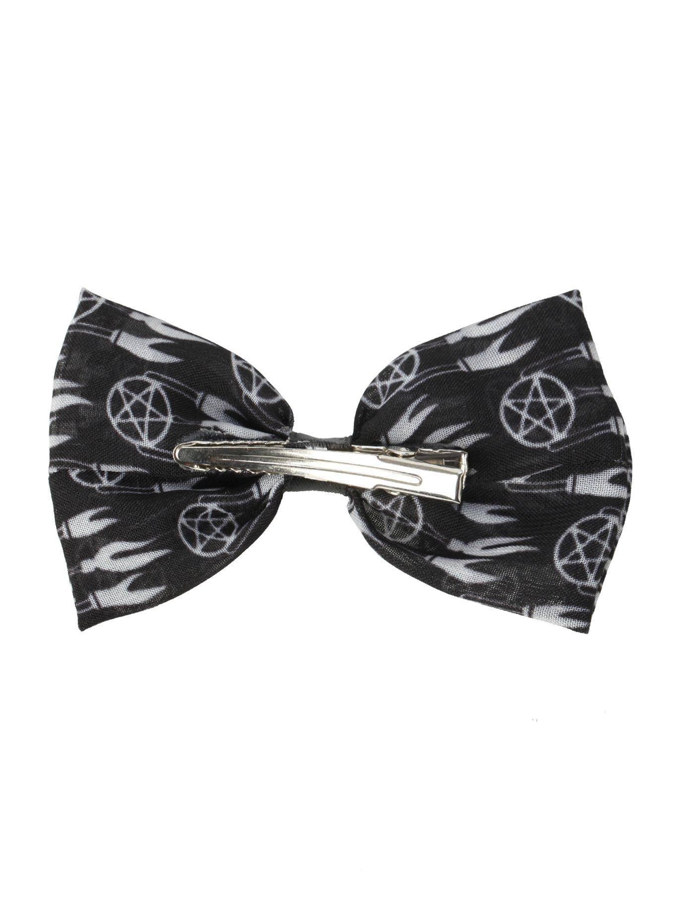 Pentagram Dreamcatcher Hair Bow, , alternate