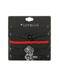 LOVEsick Bling Rose Bracelet 4 Pack, , alternate