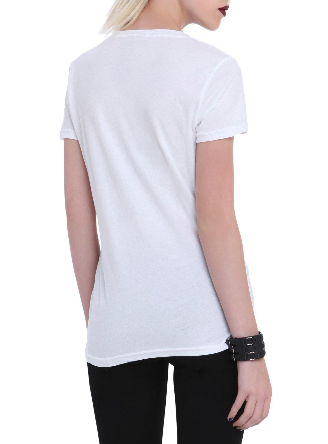 True Blood Fangtasia Girls V-Neck T-Shirt, , alternate