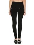 Almost Famous Black High-Waisted Skinny Jeans, BLACK, alternate