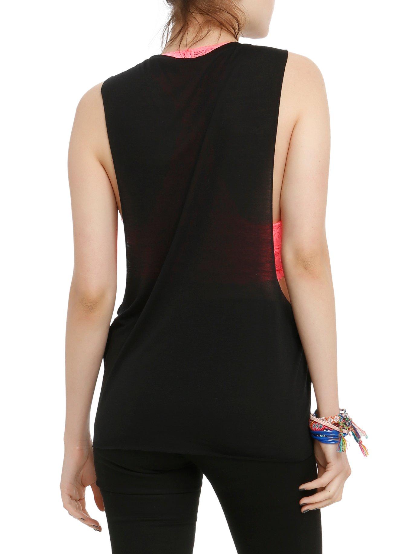 Iron Fist Foil Ribcage Muscle Tank Top, , alternate