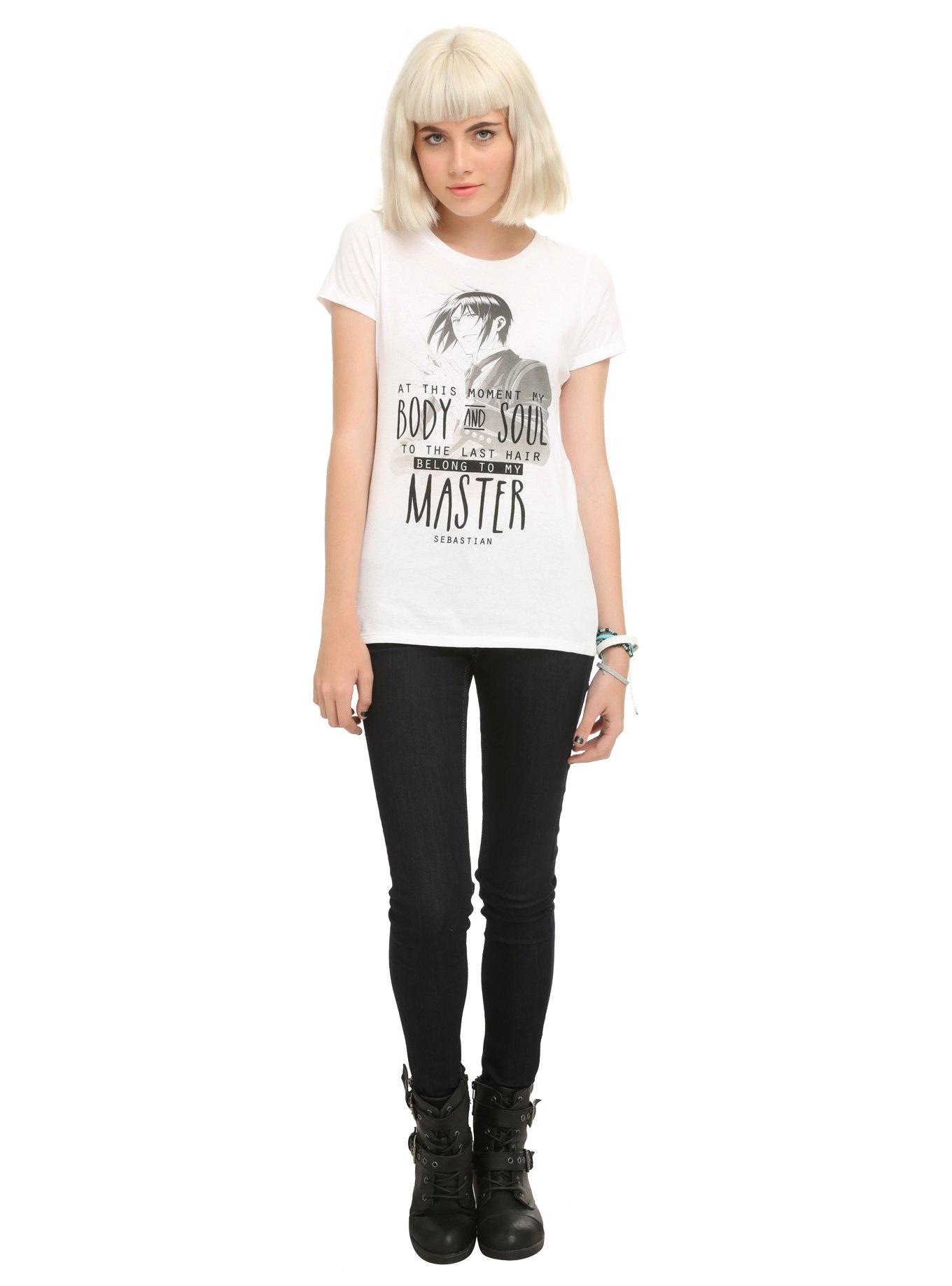 Black Butler Body And Soul Girls T-Shirt, , alternate