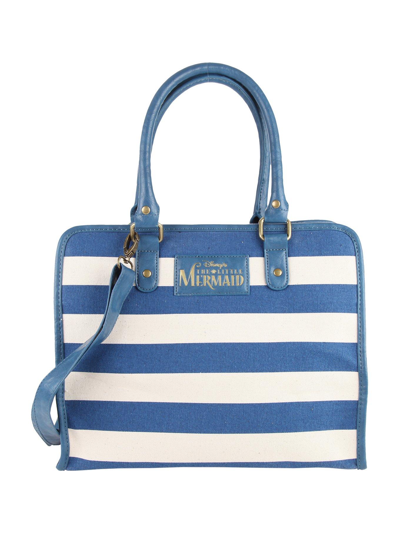 Disney The Little Mermaid Ariel Striped Bag, , alternate