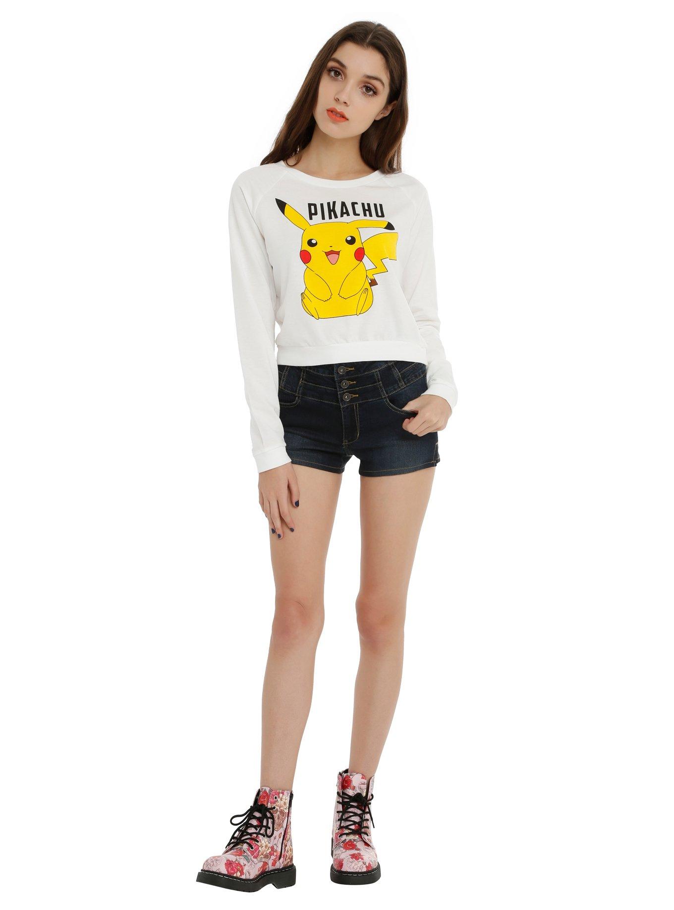 Pokemon Pikachu Girls Pullover Top, , alternate