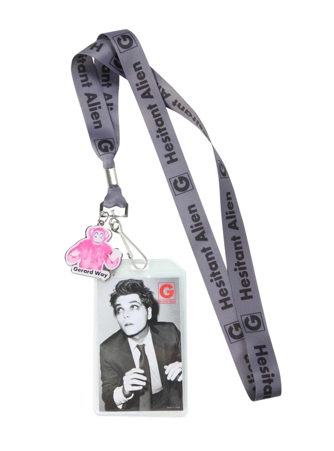 Gerard Way Hesitant Alien Lanyard, , alternate