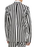 Royal Bones By Tripp Black & White Striped Blazer, , alternate