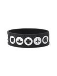 Blink-182 Symbols Rubber Bracelet, , alternate