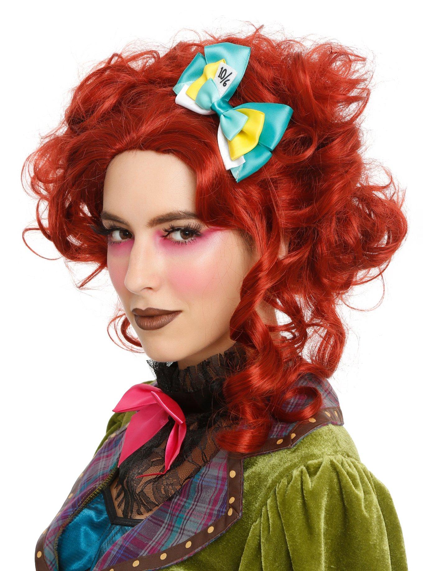 Disney Alice In Wonderland Mad Hatter Cosplay Hair Bow, , alternate