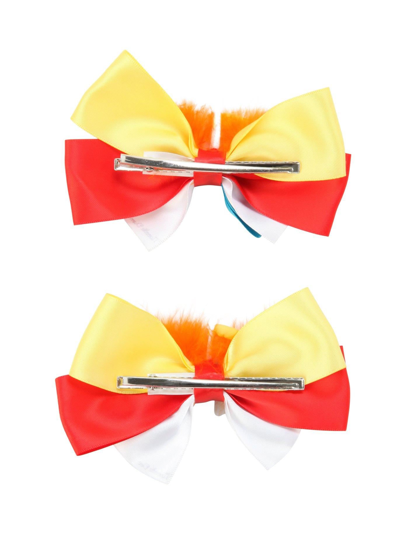 Disney Alice In Wonderland Tweedledee & Tweedledum Cosplay Hair Bow 2 Pack, , alternate