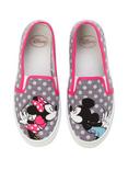 Disney Mickey & Minnie Mouse Kiss Slip-On Shoes, BLACK, alternate