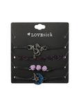 LOVEsick Dragon Rose Moon Bracelet 4 Pack, , alternate