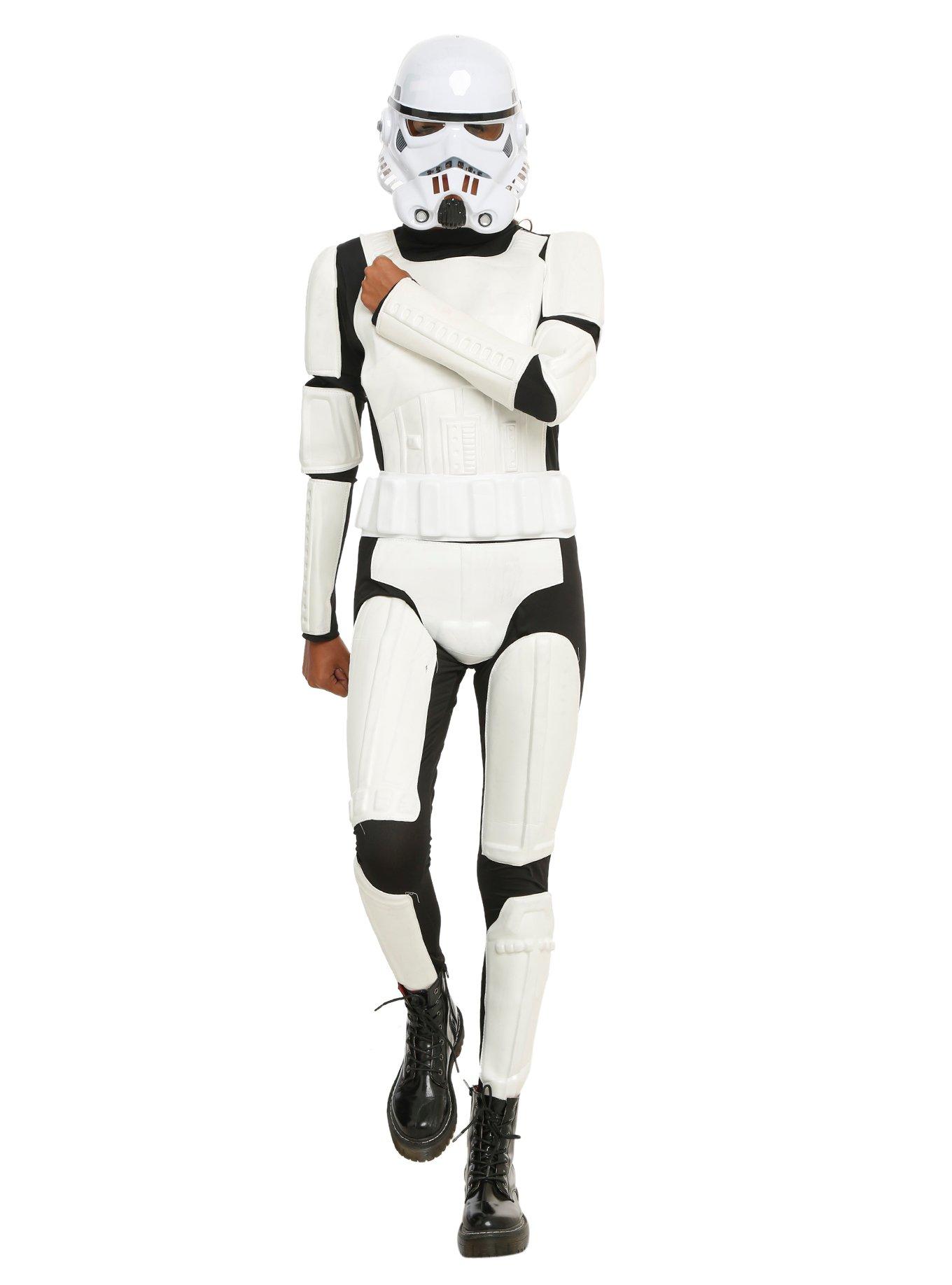 Star Wars Stormtrooper Girls Costume, BLACK, alternate