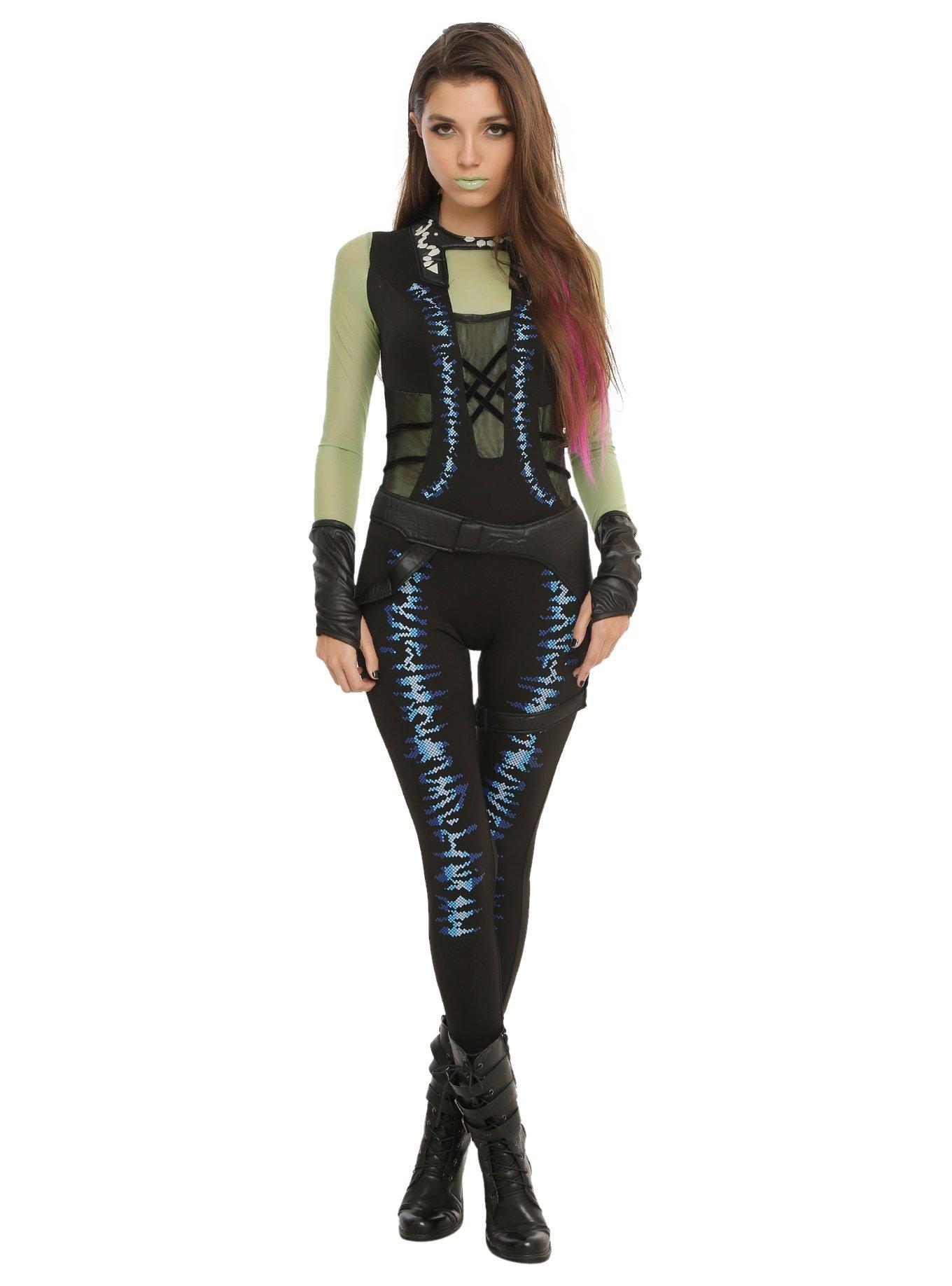 Guardians Of The Galaxy Gamora Costume, BLACK, alternate