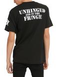 WWE Dean Ambrose Unhinged And On The Fringe T-Shirt, BLACK, alternate