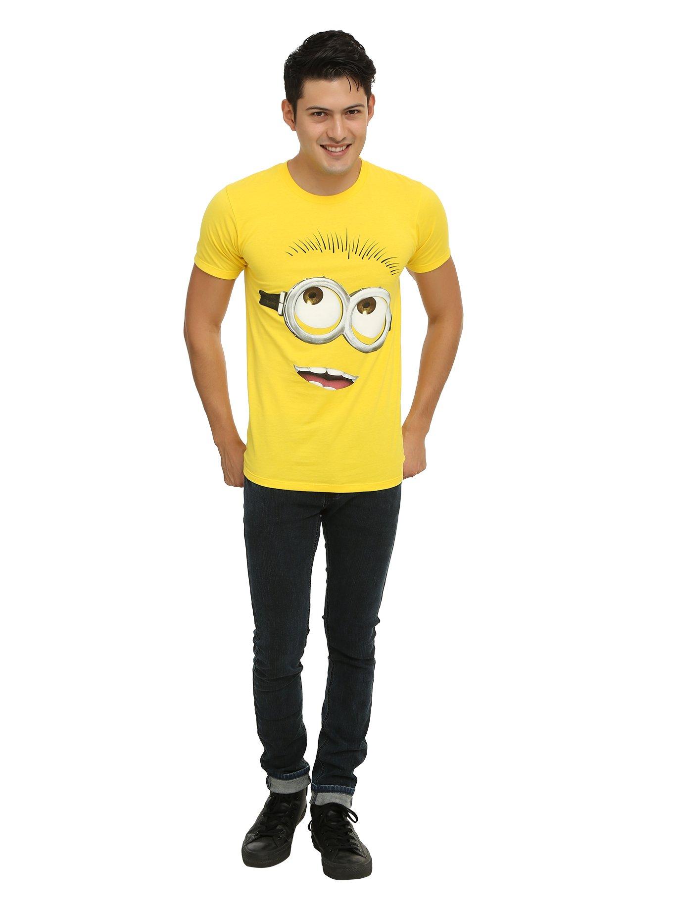 Despicable Me Minion Face T-Shirt, , alternate