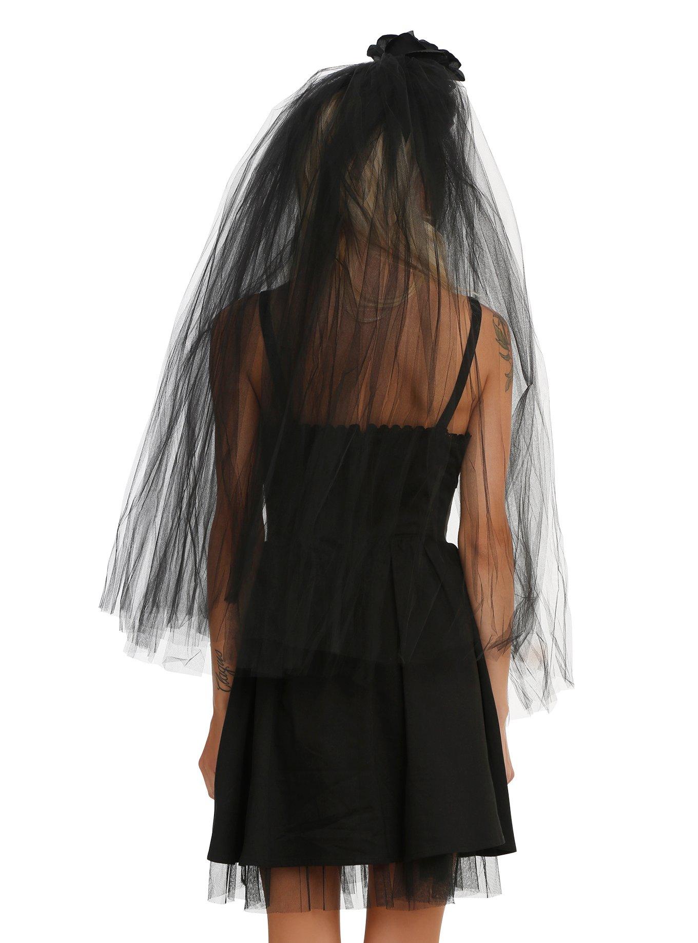 Gothic Bride Veil, , alternate