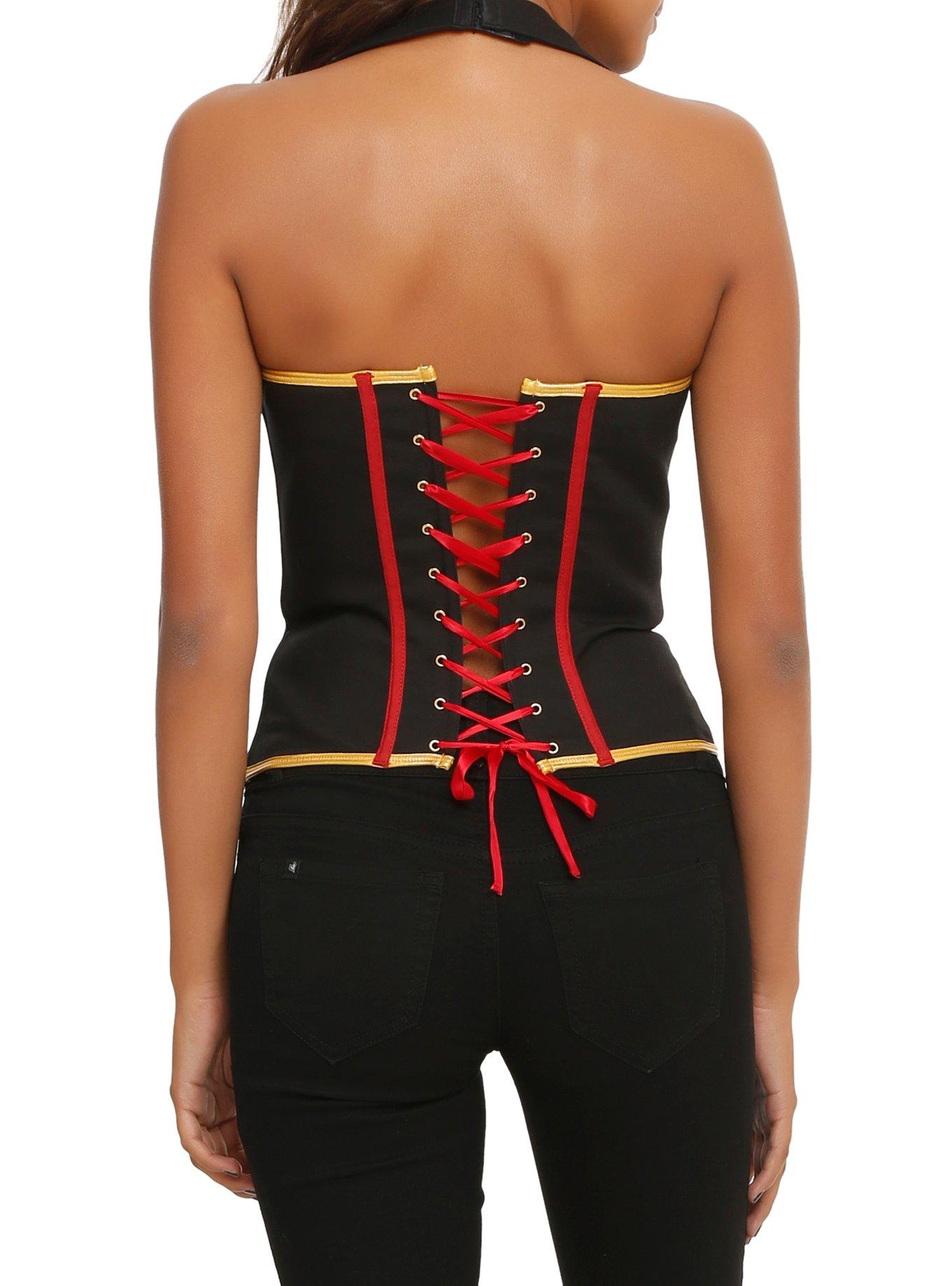 Harry Potter Gryffindor Corset Lingerie