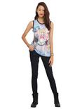 Sailor Moon Group Sublimation Girls Muscle Top, , alternate