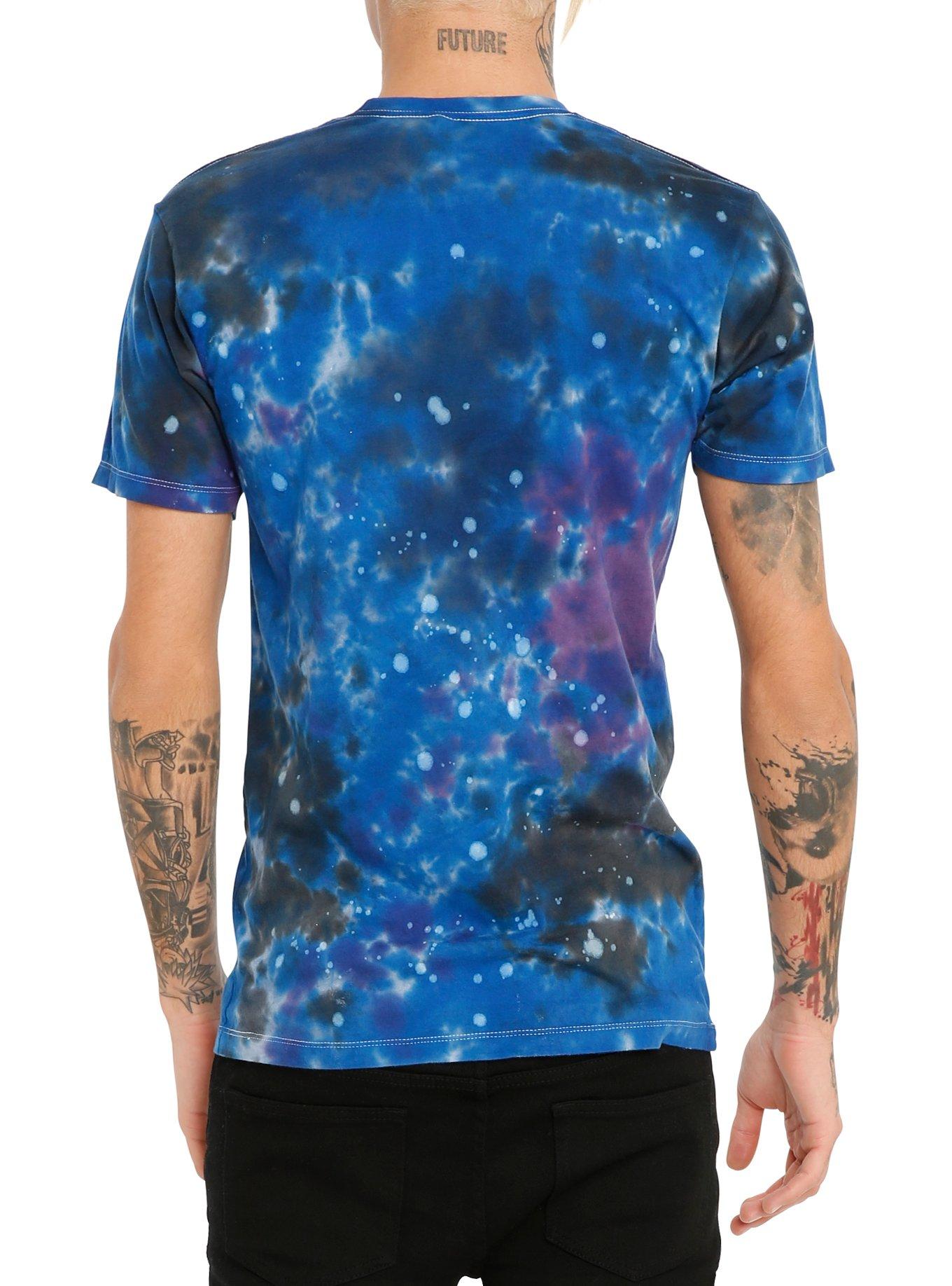 Pierce The Veil Galaxy Tie Dye T-Shirt, , alternate