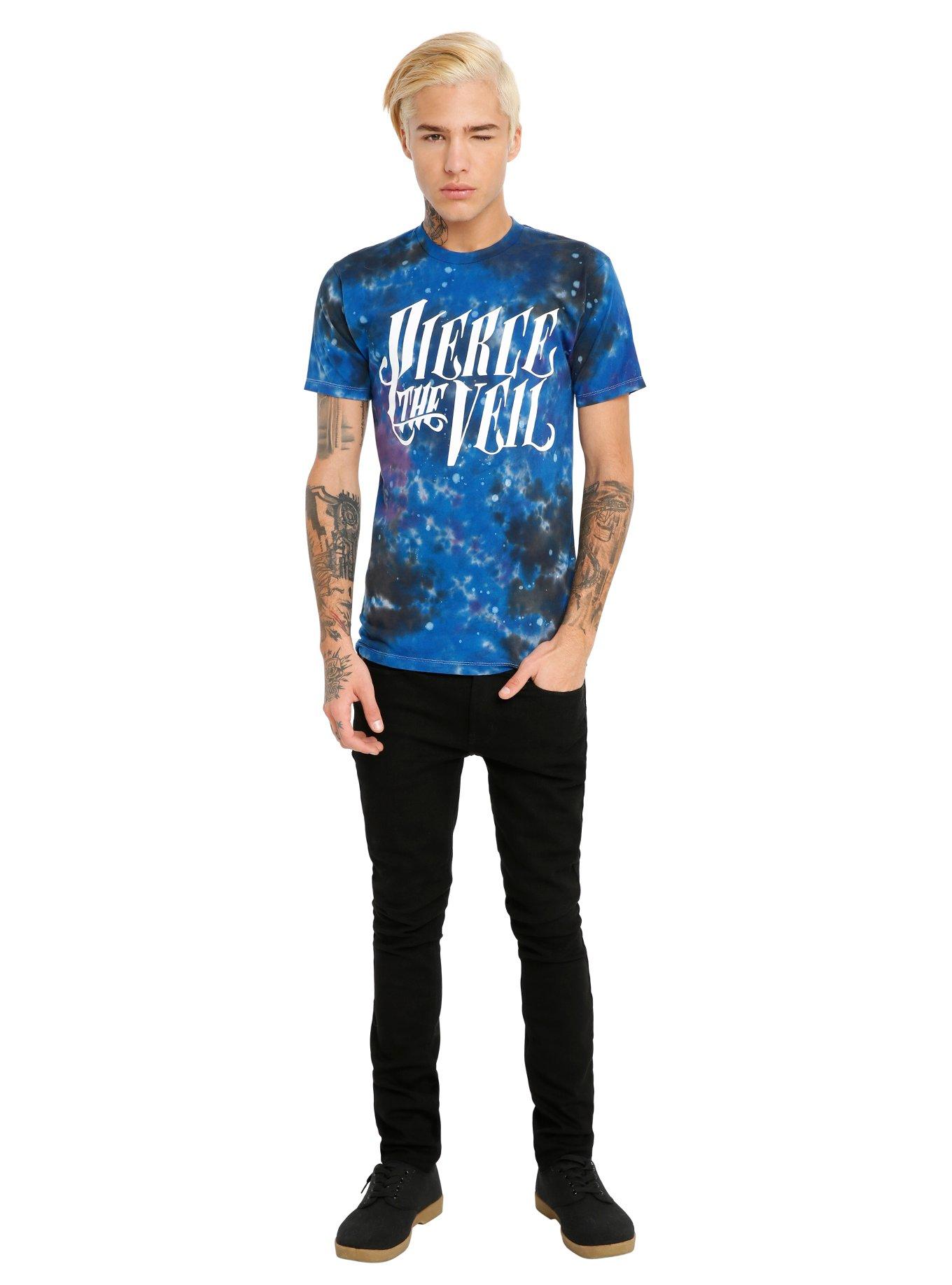 Pierce The Veil Galaxy Tie Dye T-Shirt, , alternate