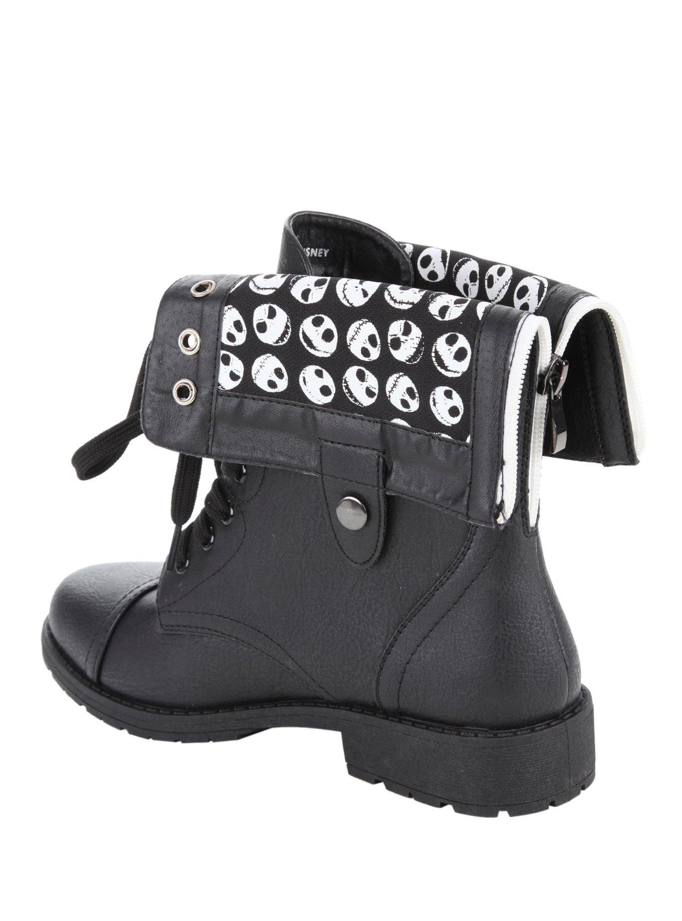 The Nightmare Before Christmas Jack Heads Combat Boots, , alternate