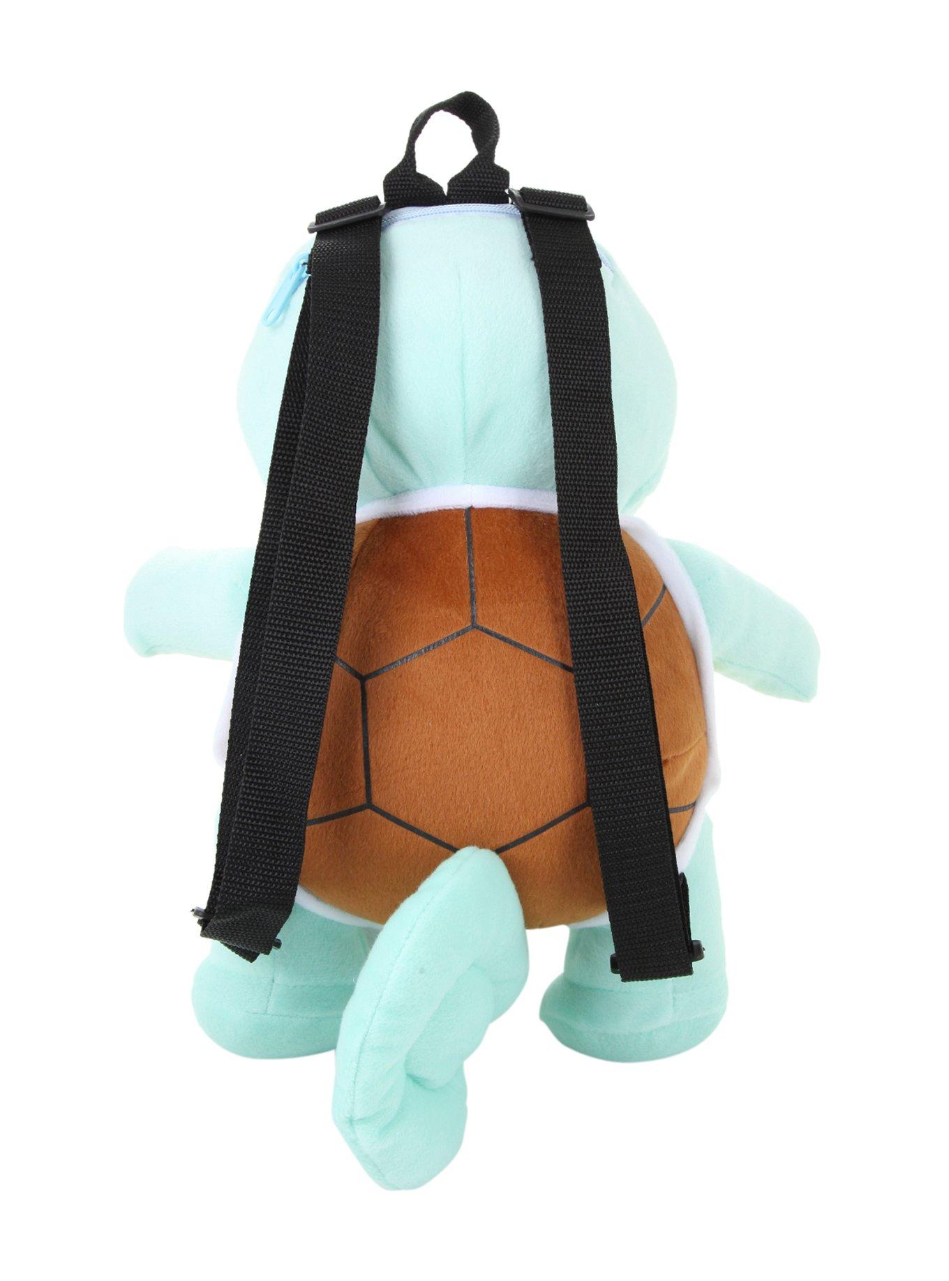 Plush Backpack - - Squirtle Green/Brown 15 Soft Doll New 712157 