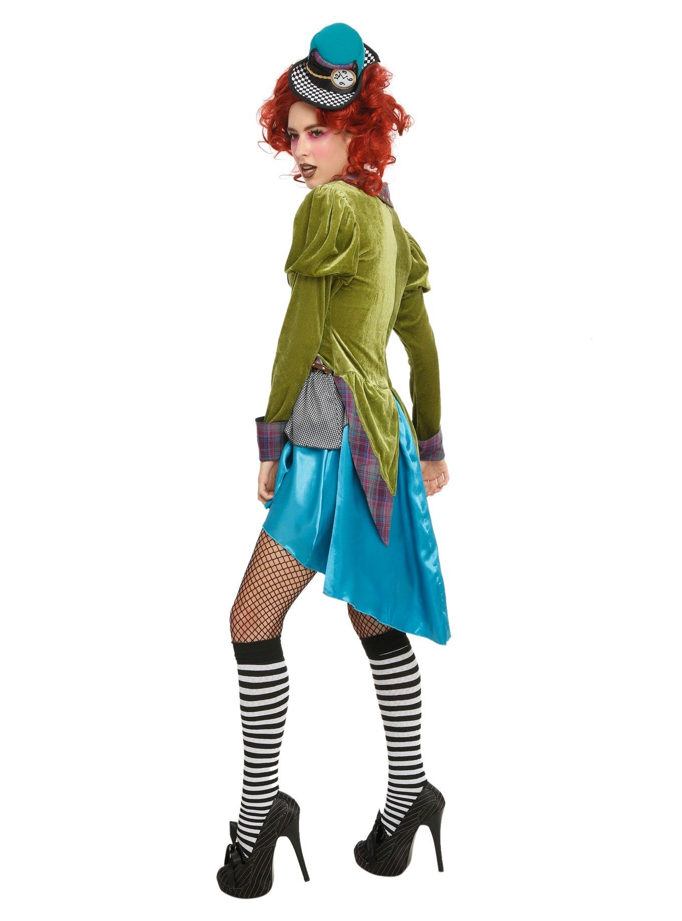 Alice Mad Hatter Costume, , alternate