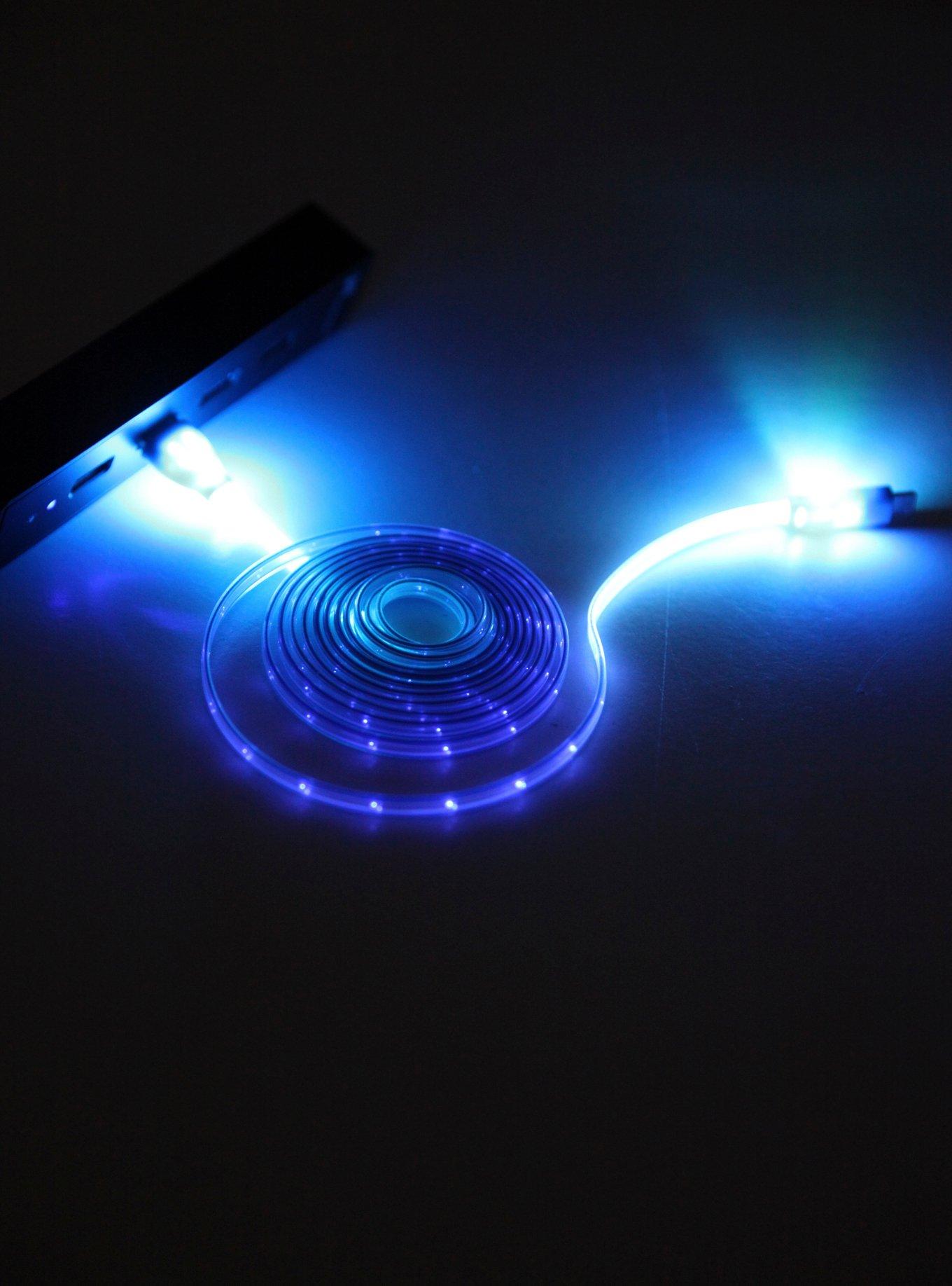 Blue LED Lightning Cable, , alternate