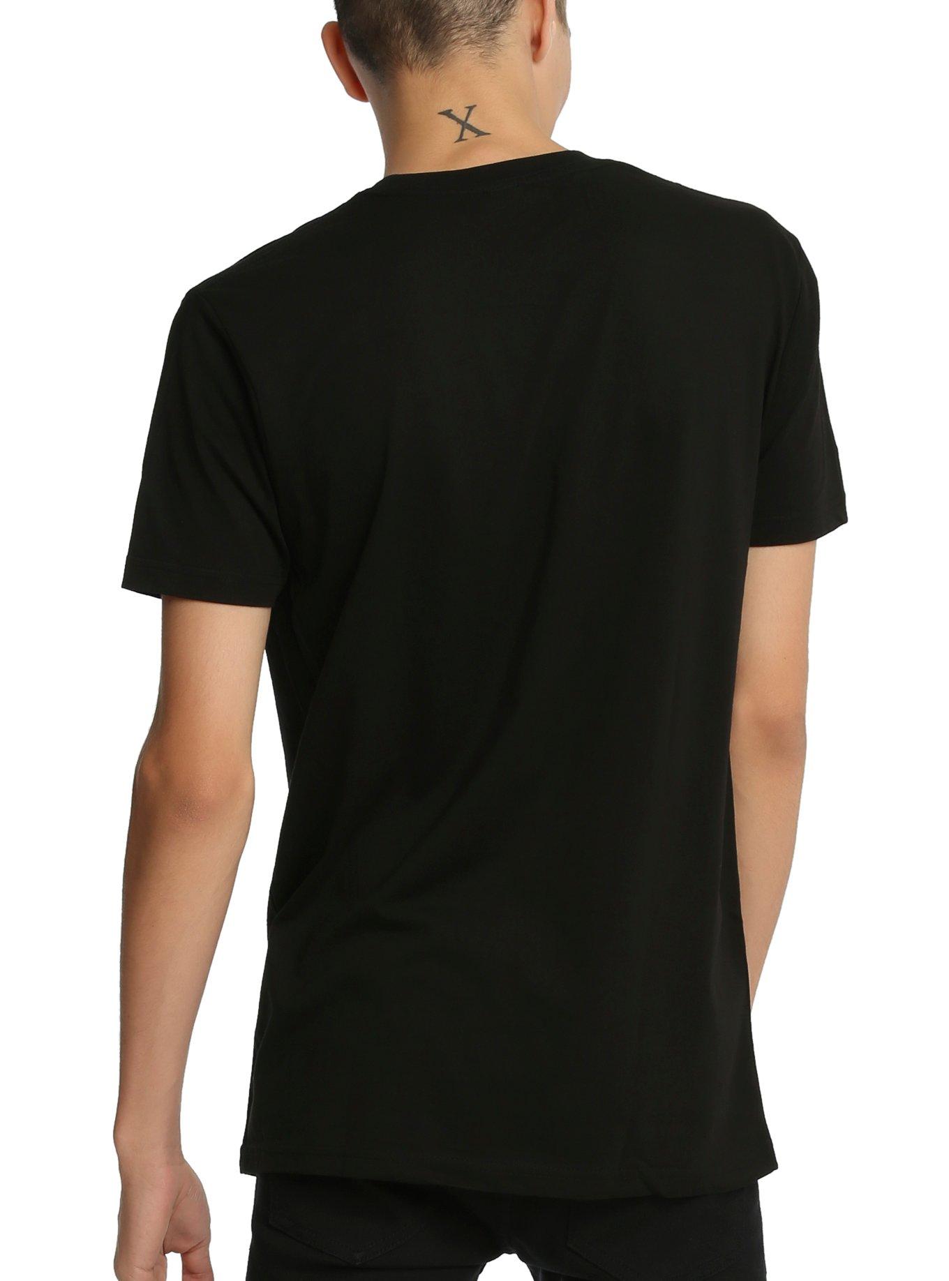 Twenty One Pilots Clique Busy Logo T-Shirt, BLACK, alternate