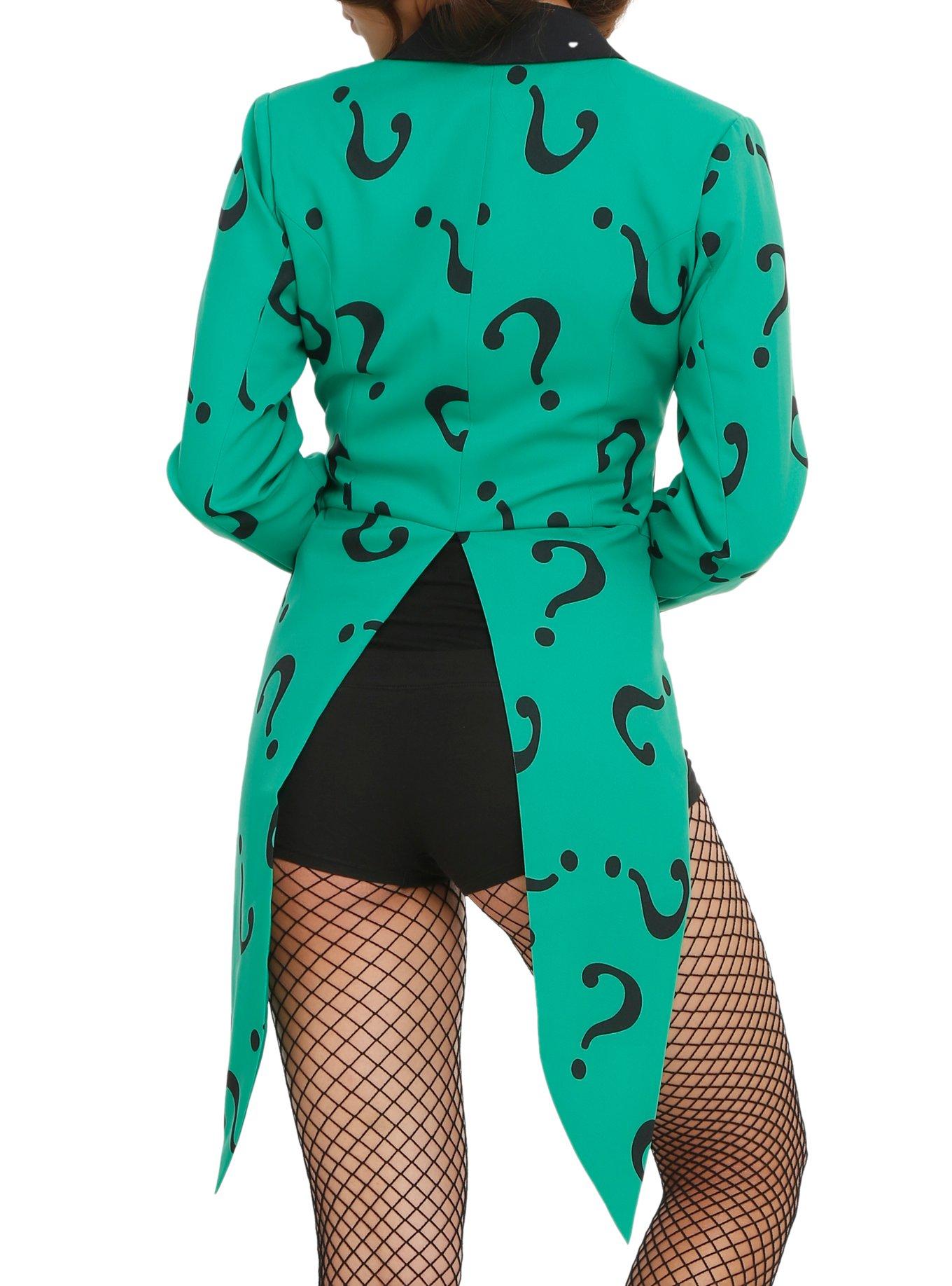 DC Comics Riddler Girls Jacket, , alternate