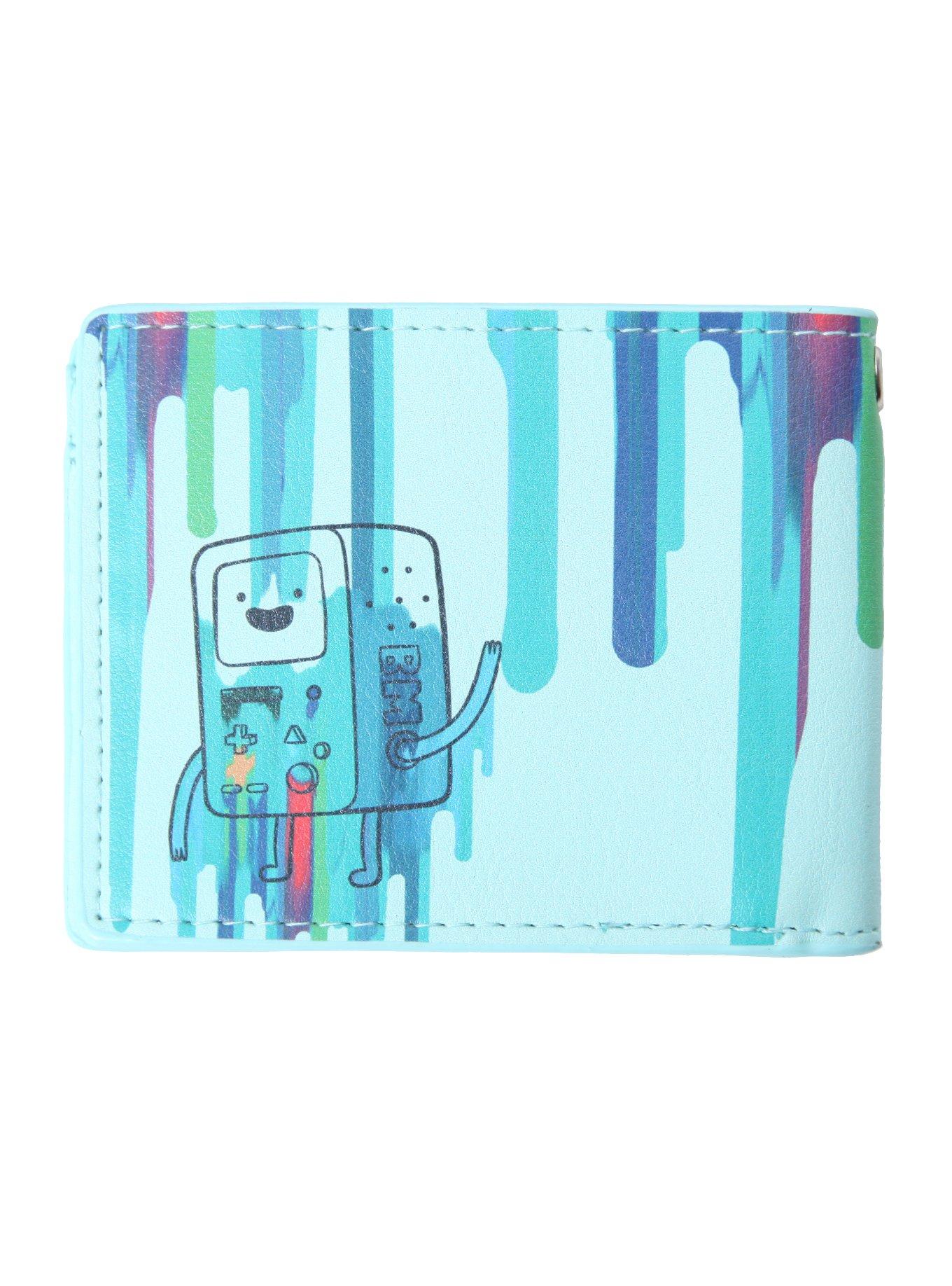 Adventure Time BMO Watercolor Bi-Fold Wallet, , alternate
