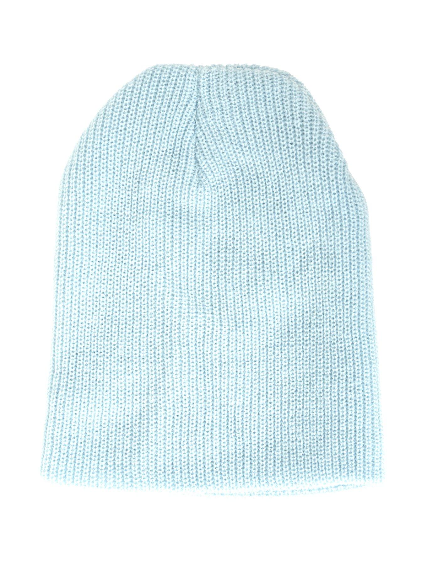 Light Blue Beanie, , alternate