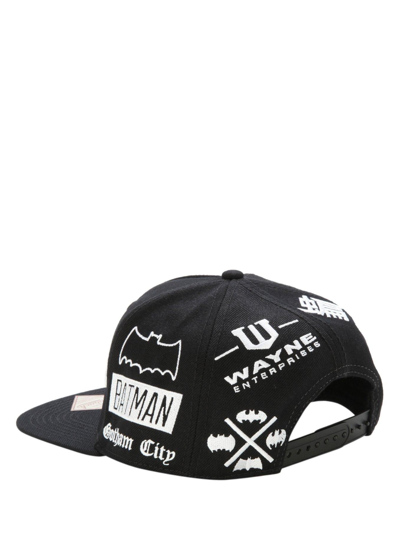 DC Comics Batman Embroidered  Snapback Hat, , alternate