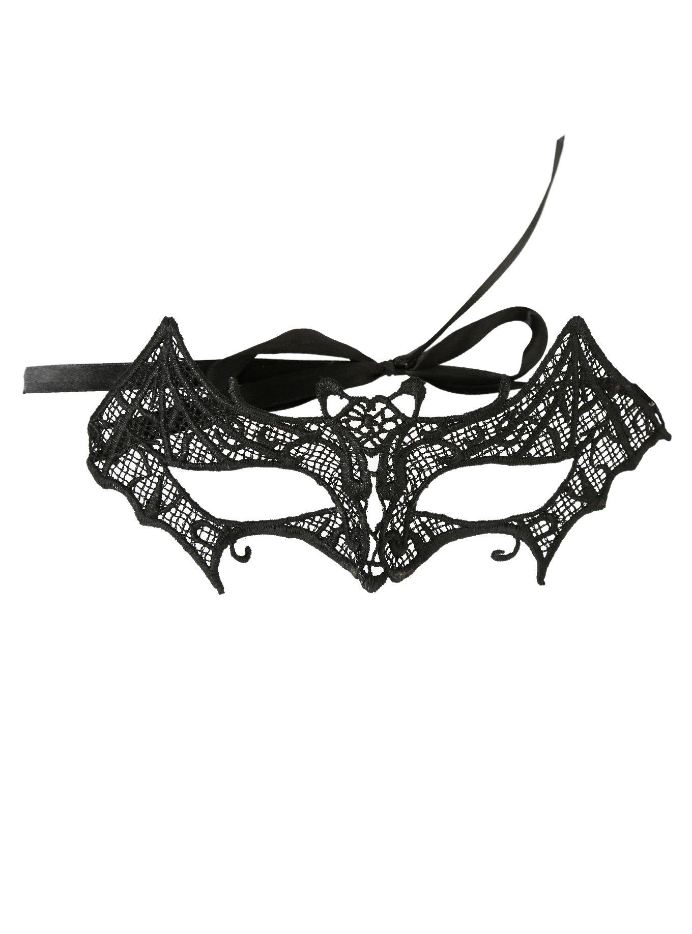 Bat Masquerade Mask, , alternate