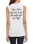 Frida Kahlo Lover Quote Girls Muscle Top, , alternate