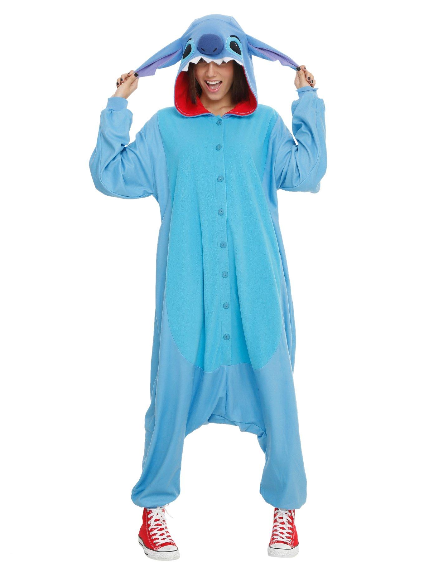 Disney Lilo & Stitch Stitch Union Suit, BLACK, alternate